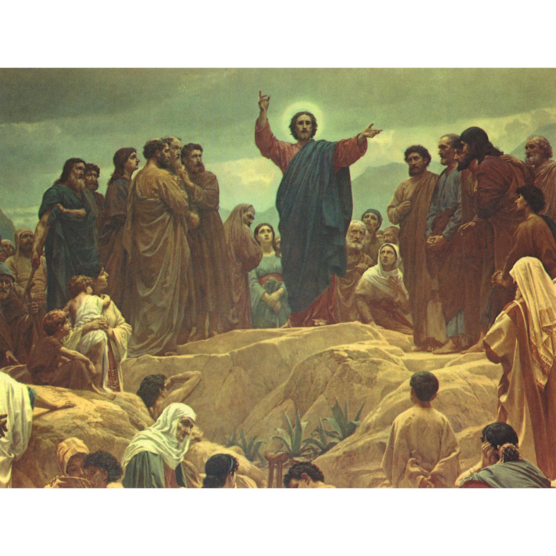 Нагорная проповедь картина иванова