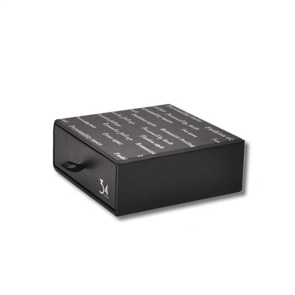 High Quality Cardboard Slide Baby Shoe Box with Satin Handle to Pull Out