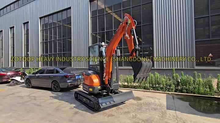 FREE SHIPPING Engine Mini Excavator CE\/EPA Garden Micro Mini Digger ...