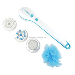 New Design 5-in-1 Long Handle Spin Spa Waterproof Electric Body Brush