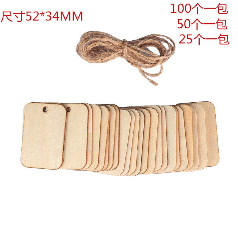 Экологичное украшение, сделай сам, Мультяшные деревянные чипсы ручной работы на заказ