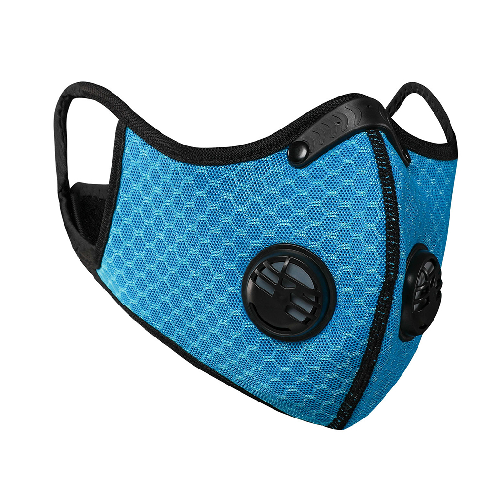 Спортивная моющаяся хлопковая маска для лица TENNEIGHT Pm 2,5 с фильтром из активированного угля для бега, тренировок, рыбалки