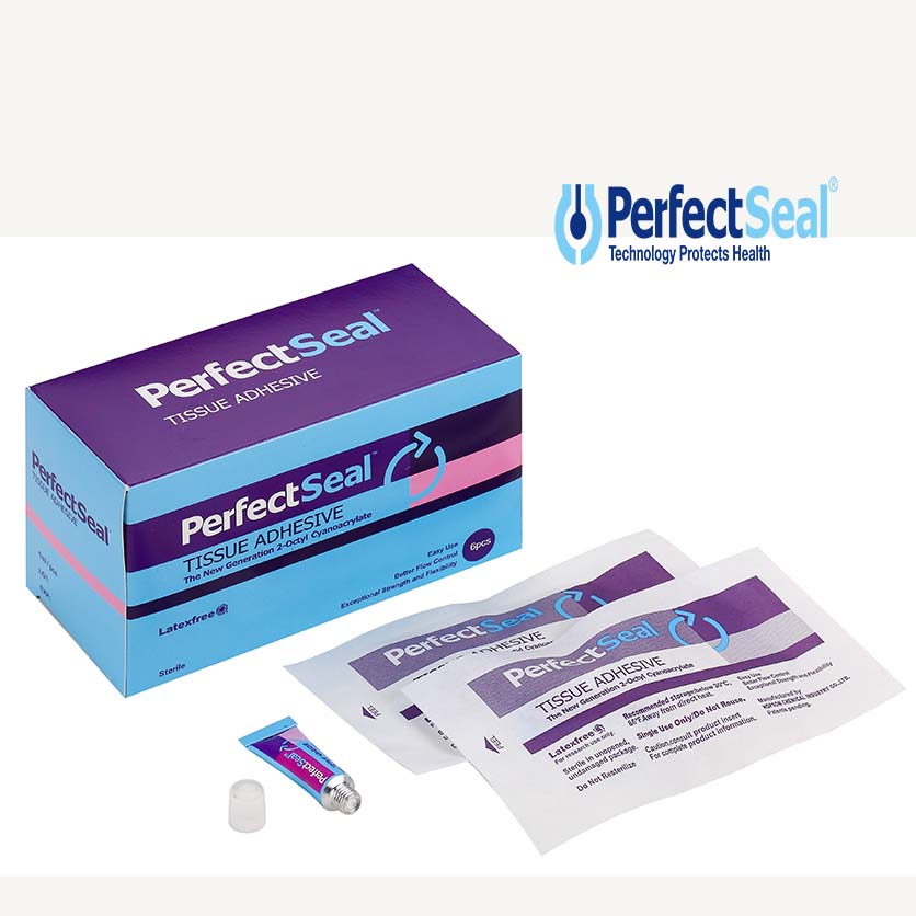 2-октиловый клей Perfectseal для местной кожи для оптимального закрытия ран