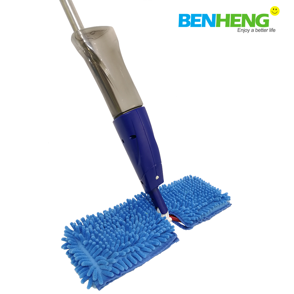 benheng 雪尼尔喷雾拖把双面平板拖把廉价雪尼尔拖把