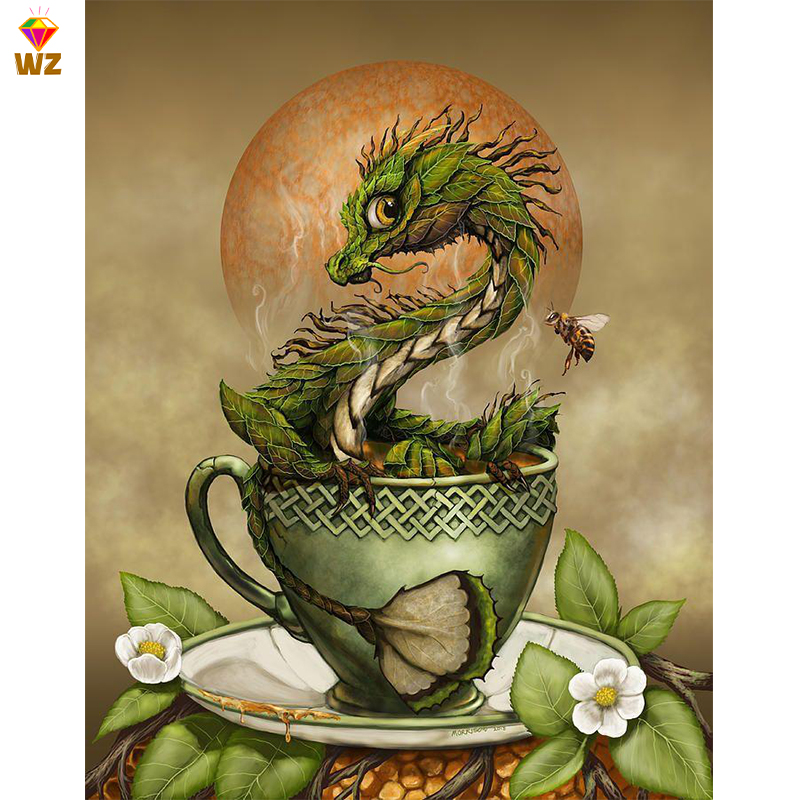 Драконы картины по номерам