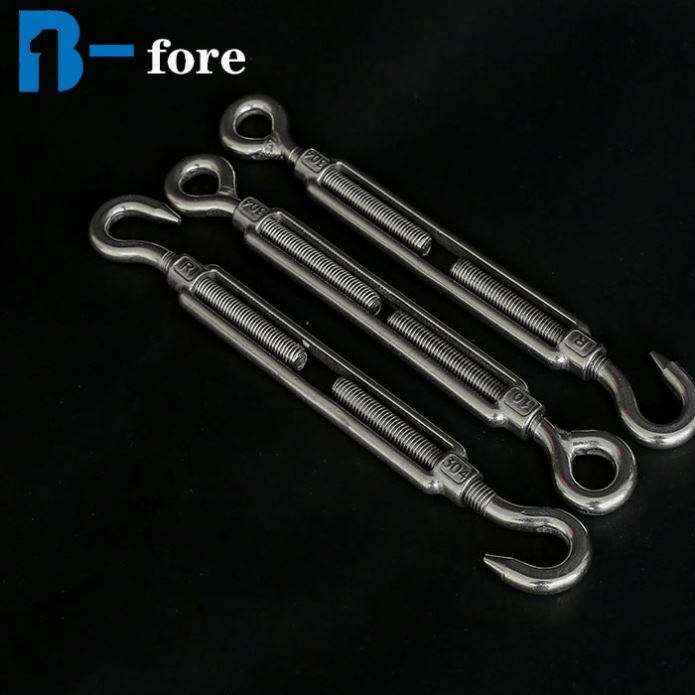 M6 M8 M10 M12 M14 M16 M20 HEAVY DUTY Galvanised Turnbuckle Steel Open Body