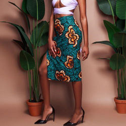2020 newest African Style clothes Christmas gift African print skirt bodycon dress