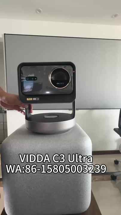 Hisense Vidda C3 Ultra 4K Laser Projector - 3D Ready, 3200CIVA