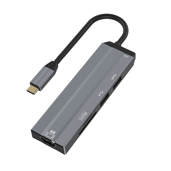 Универсальная док-станция для ноутбука портативного адаптера USB-C мультипортовый хаб