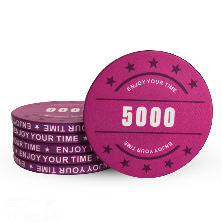 Оптовая продажа, красочные керамические покерные чипсы для казино с именами на заказ