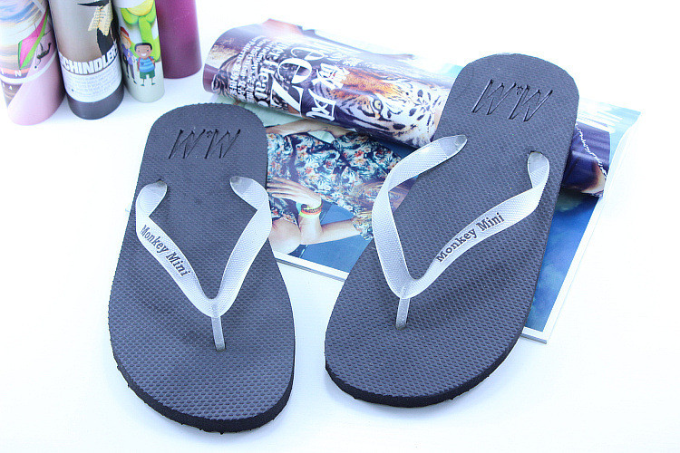 Fashion Plain Flip Flop Slipper Led Flashing Boys Flip Flops Luminous Slipper Shoes Summer