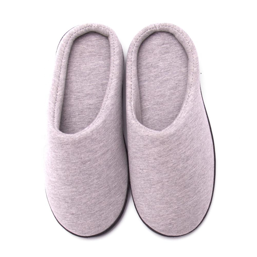 MENG SHENG Unisex Non-Slip Indoor Floor Cotton Slippers