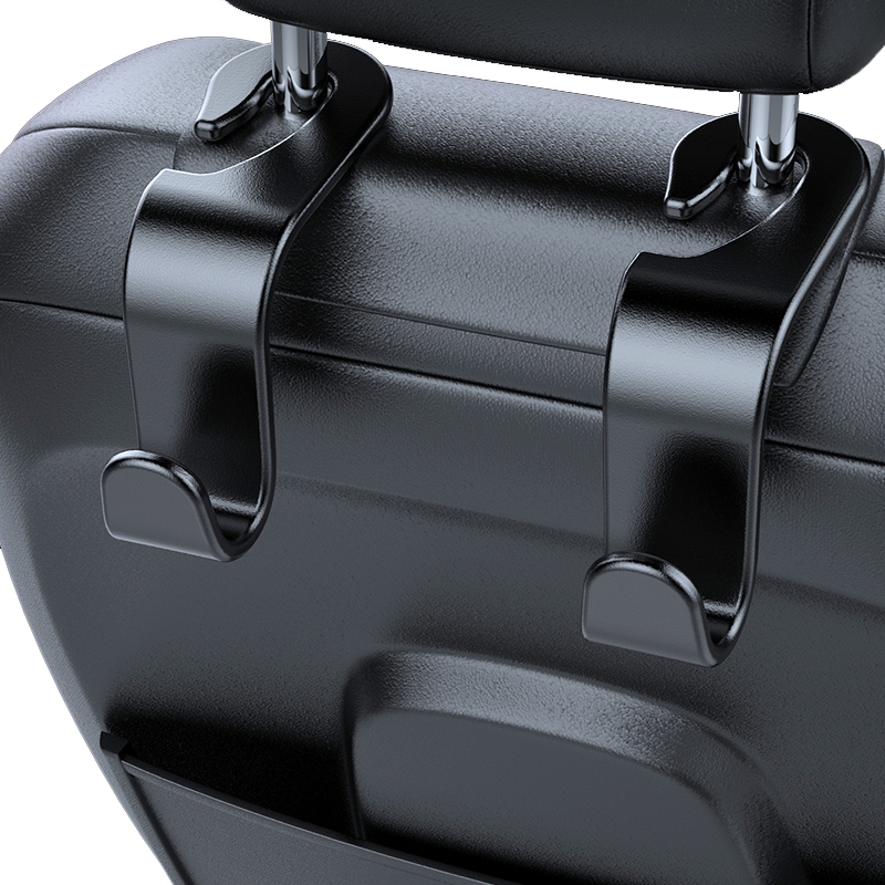 Универсальный крючок на спинку сиденья автомобиля, автомобильные аксессуары, интерьерная портативная вешалка, держатель для хранения автомобильной сумки, кошелька, тканевое украшение