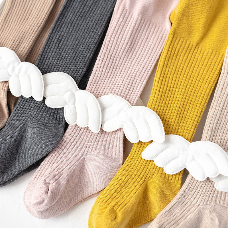 Весенние детские носки и леггинсы с крыльями ангела для малышей