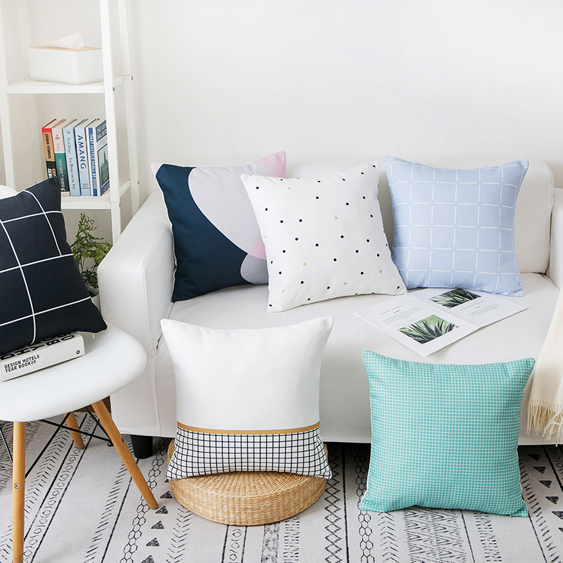 Alta qualidade e baixo preço do algodão e linho almofada do assento do sofá de casa