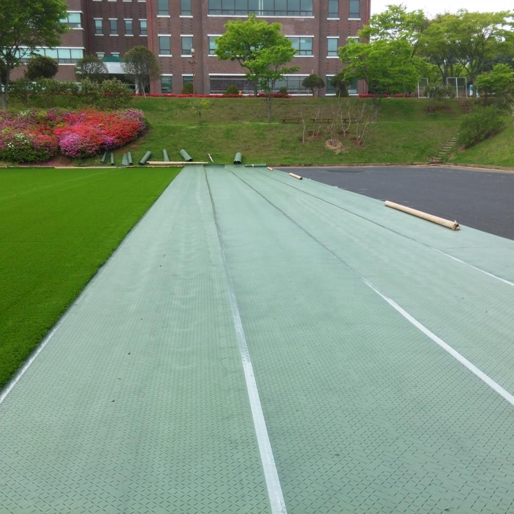 Football Field Artificial Grass Accessories 10mm Foam Turf Shock Pad