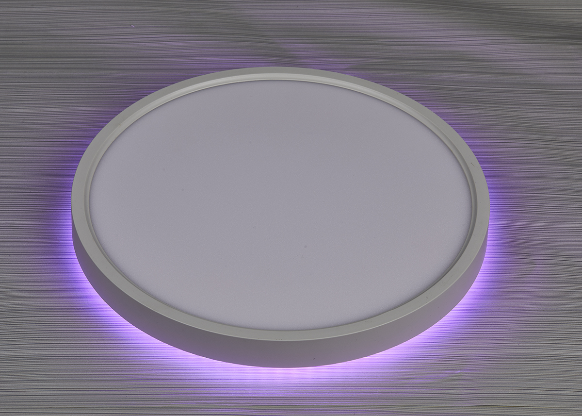 谷歌应用程序控制语音控制智能 wifi 连接家庭苗条 led 天花灯背光