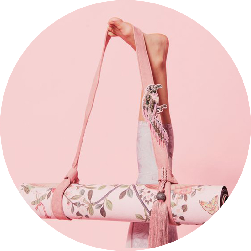 183*61 см, 3,5 мм, высокое качество, несколько цветов, толщина, индивидуальный логотип, частная этикетка, экологически чистый Противоскользящий замшевый Коврик для йоги из ТПЭ