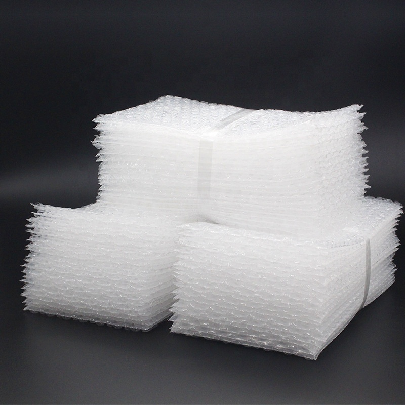 充气气泡袋泡沫空气薄膜透明站立袋低密度聚乙烯 (ldpe) 胶印邮寄抗