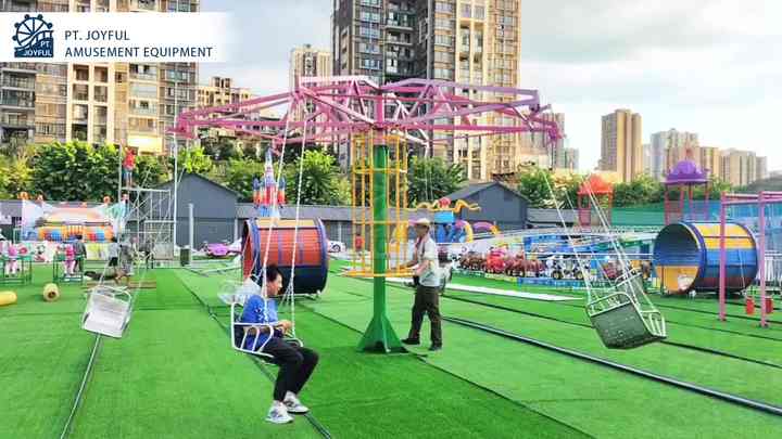 Outdoor Design Unpowered Amusement Park Equipment Multi Person Rides ...