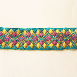 Multi cor cluny rendas de algodão africano