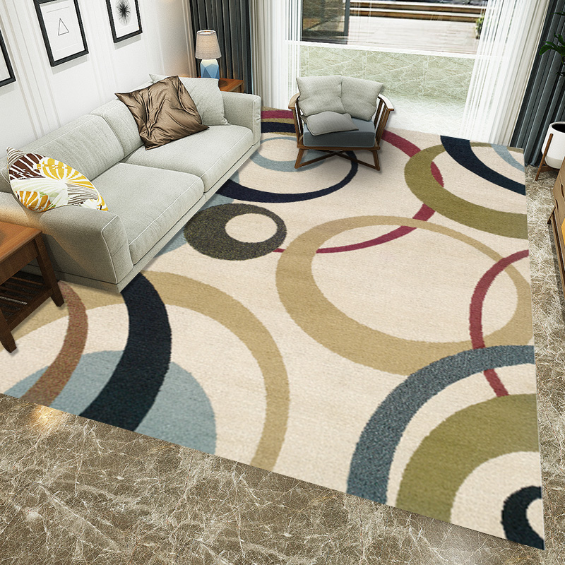 High quality Nordic style non-slip soft comfortable carpet  kitchen bedroom and living room mat carpet luxury