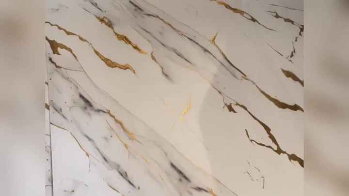 High Quality 3mm PVC Marble Sheet UV Wall Panel for Interior Wall ...