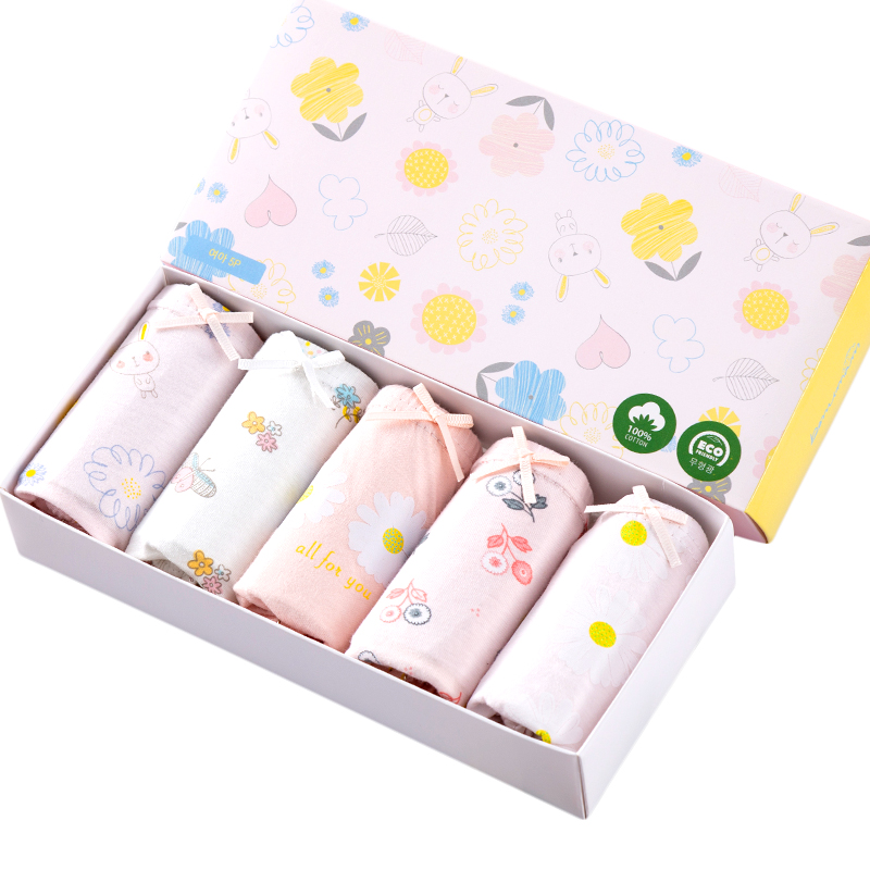 Лидер продаж в Корейском стиле; Детские трусы с треугольными чашечками; Детские трусики; Красивое детское нижнее белье; Оптовая продажа