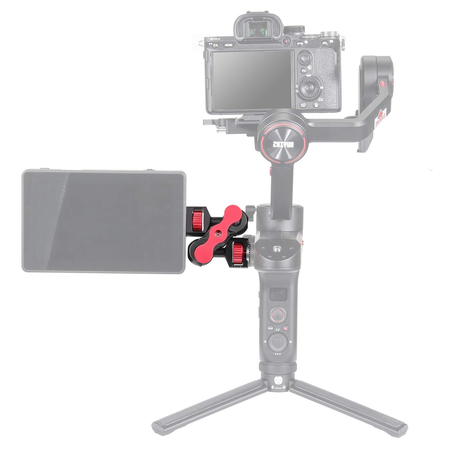 Расширительный адаптер держатель для монитора смартфона планшета комплекты кронштейнов для DJI Ronin S/SC Zhiyun crane 3/Weebill S стабилизаторы Gimbal