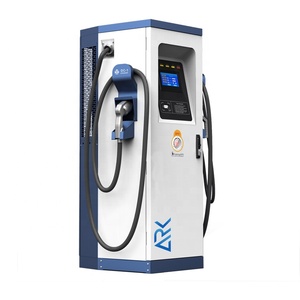 High quality 60kW DC ev charging stations for electric vehicles with 7" touch screen