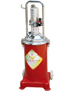 Air Grease Gun 50:1 Air Operated Grease Pump Lubricator 12L Pneumatic Compressed Bucket Oiler