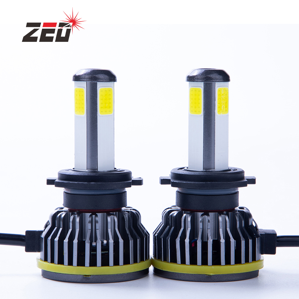 Новые автомобили 4 стороны 40 Вт 6800LM депо Автоматическая СВЕТОДИОДНАЯ головная лампа автомобильная лампа головного света осветительная лампа
