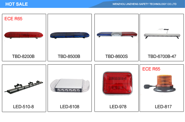 7x3 Vehicle Surface Mount Warning LED Ambulance Side Marker Strobe Light