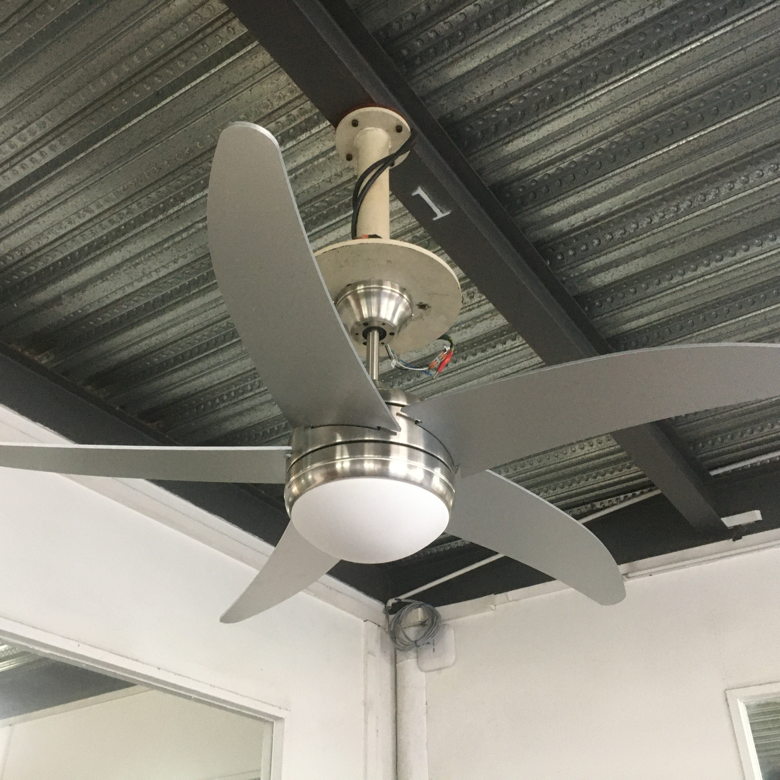 Fan Ceiling Lamp Pendant Fans With Led Lighting Remote Control Invisible Bladeless Flush Mount Silent Kindergarten Office Restaurant Indoor Lighting Lighting Arcadiawinds Com