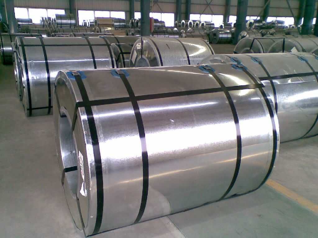EM BS Galvanized Gi Steel Coils Zinc Coated Hot Dipped ISO9001 610MM