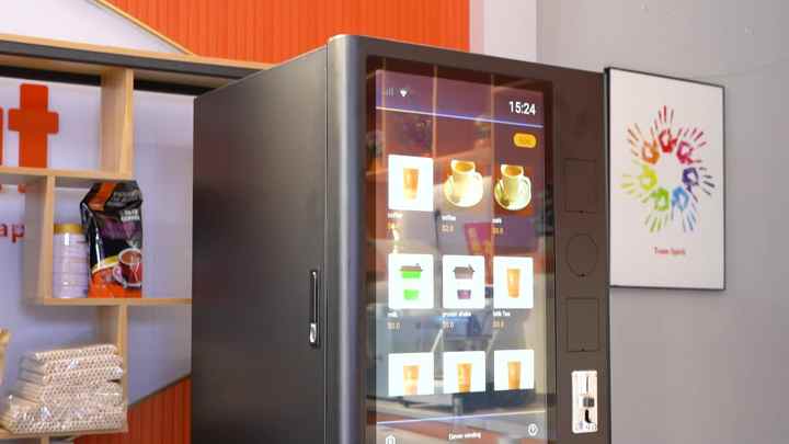 Commercial Protein Powder Mixer Vending Machine Automatic Cup ...
