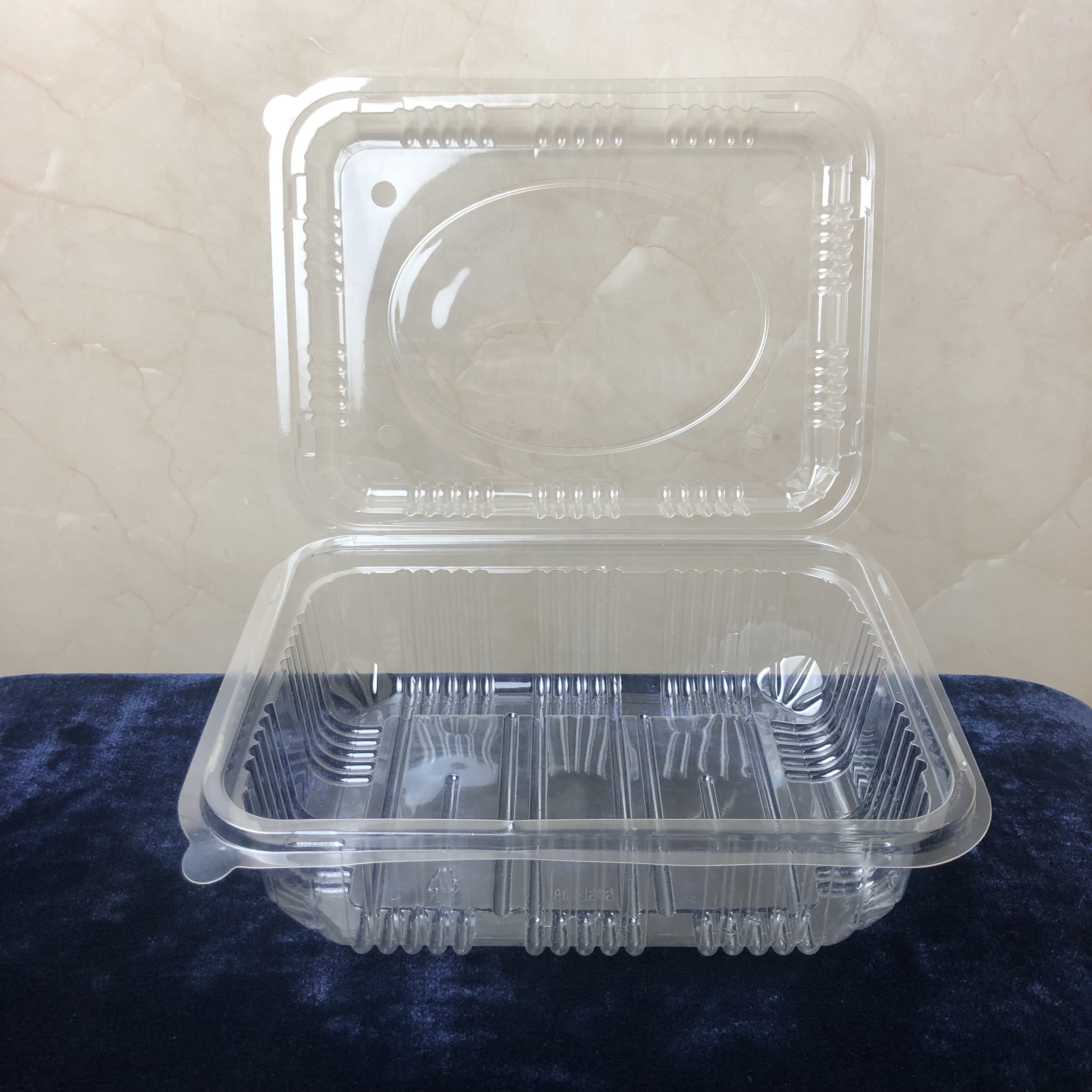 Оптовая продажа, индивидуальная печатная Однослойная пластиковая упаковка для пищевых продуктов, индивидуальный контейнер для пищевых продуктов