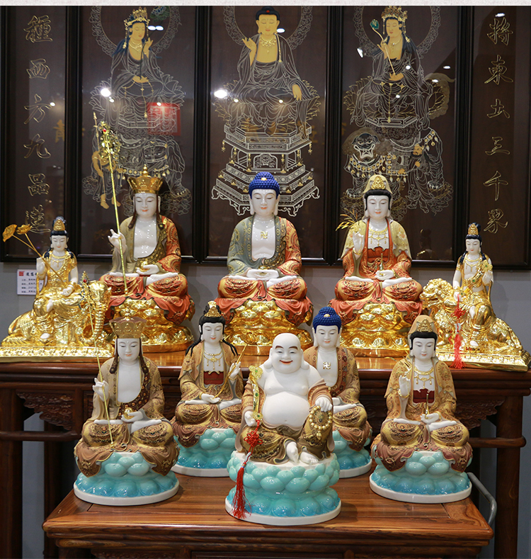 bodhisattva white marble jade maitreya buddha god