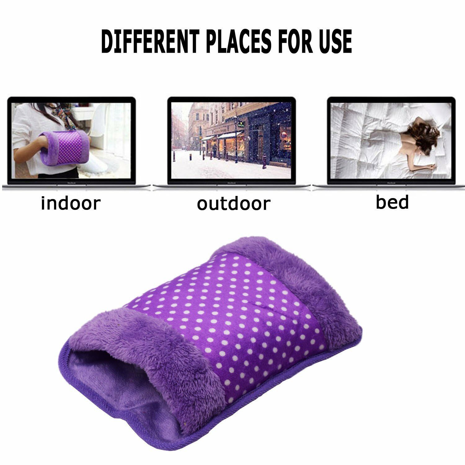 rechargeable hand warmer bag massage pain relief pillow electric hot water bottle
