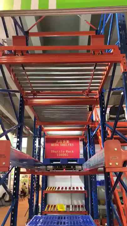 Heavy-Duty Adjustable Multi-Level Metal Racks Radio Shuttle Racking ...