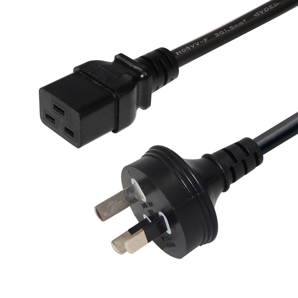 AU Australia AC Power Cable AUS Australian IEC C5 Cloverleaf Power Extension Cord 1.2m 4ft for Laptop Computer