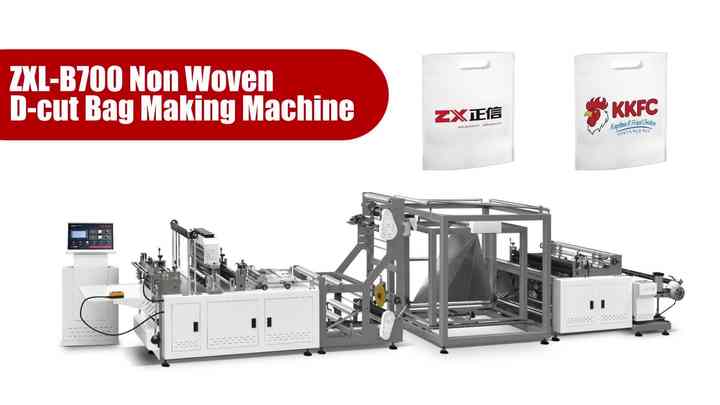 ZXL-B700 3 in 1 Automatic Non Woven Bag Making Machine - Eco