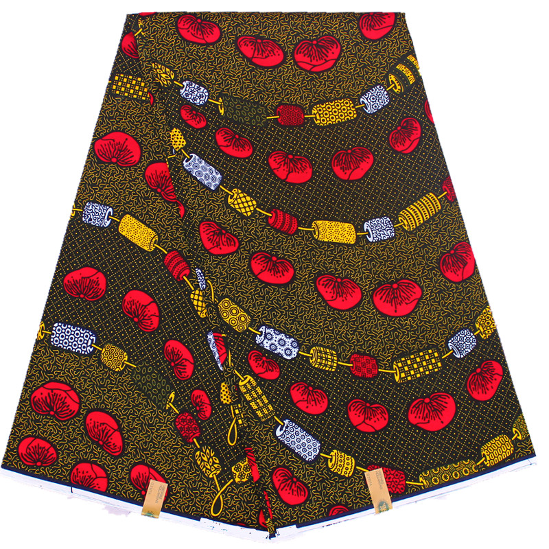 Поставка из Китая, африканская натуральная восковая печать, 100% хлопчатобумажная ткань для женской одежды
