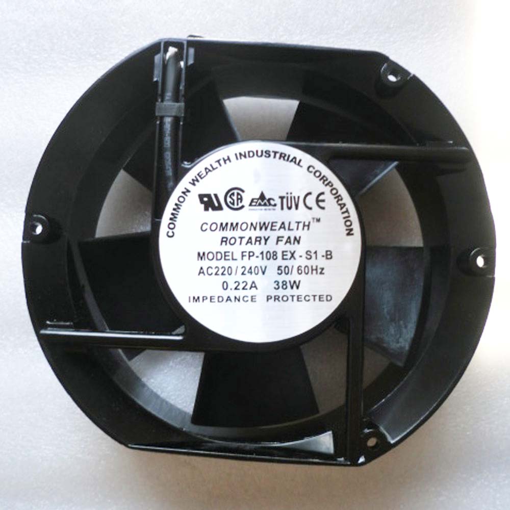 Catálogo de fabricantes de Ventilador De Refrigeración Del fp 108ex s1 b 380 V 5060 Hz 0,15 A 38 W AC ventilador