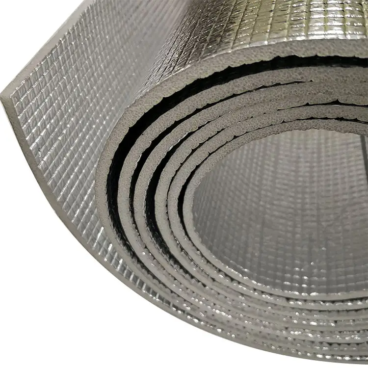 건축 거품 호일 단열재 자재 호일 지원한 폼 절연 알루미늄 호일 폼 절연