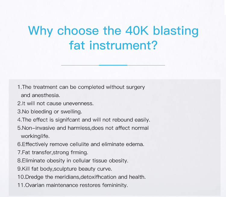 3 in 1 40k cavitation Body Slimming Machine Skin Tighten fat removal Fat Burning Waist Beauty Massage machine cavitation 40K