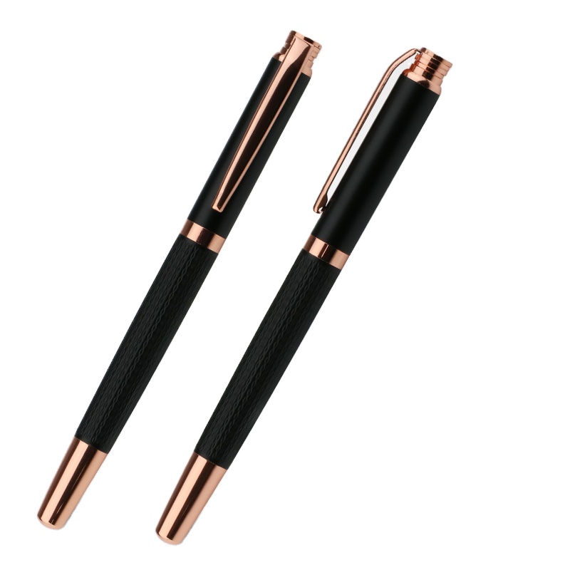 2020 офисные изделия из розового золота шариковая ручка подарочные наборы Роскошные шариковая ручка с логотипом по индивидуальному заказу