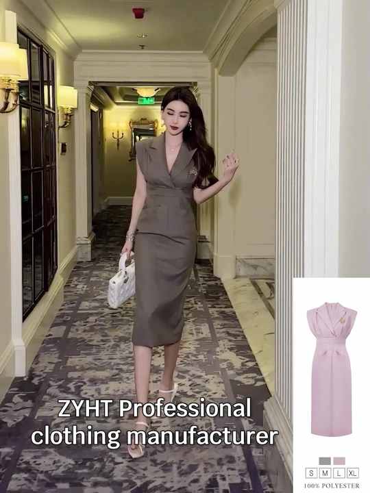 ZYHT 30841 Wholesale Summer Plus Size Fashion Midi Formal Elegant