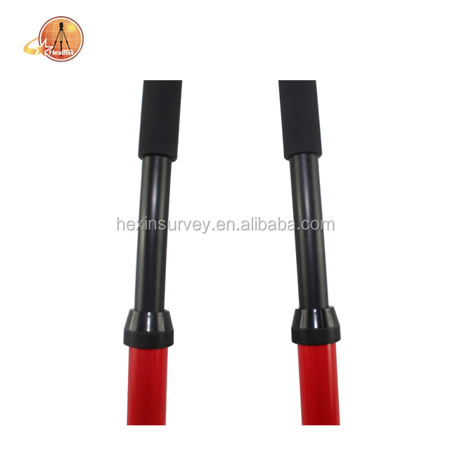 1.8m Aluminum Alloy Survey Prism Pole & Tripod With Twist Lock - Oem