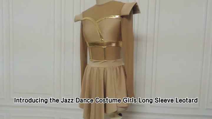 gold leotard dress Pisces Gold Bodysuit Dress – HARMONIA NY main image 0